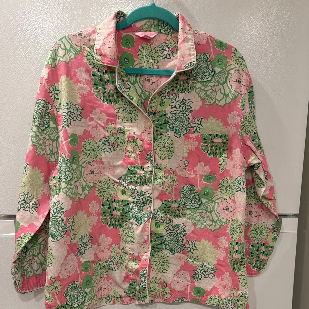 Lilly Pulitzer Pajama Top XL